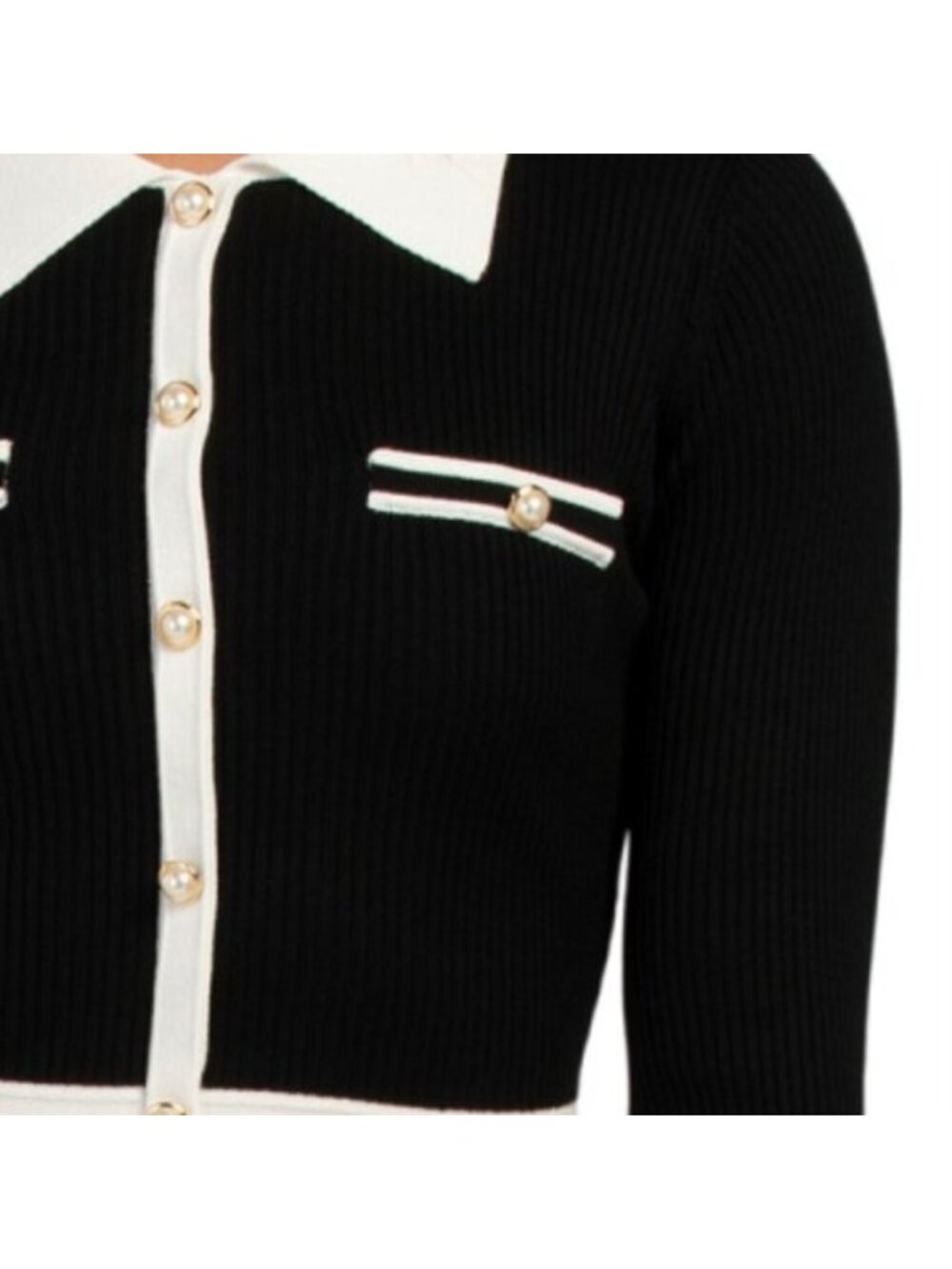 TAYLOR Contrast Trim Mini Sweater Dress ♥️ - Picture 3 of 3